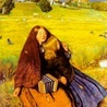 John Everest Millais (1829-1896), „Niewidoma dziewczyna”, 1854-1856