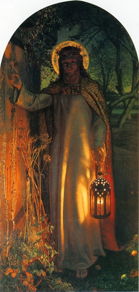 William Holman Hunt (1827–1910), „Światłość świata” 1851–1853, Keble College, Oxford, Wielka  Brytania