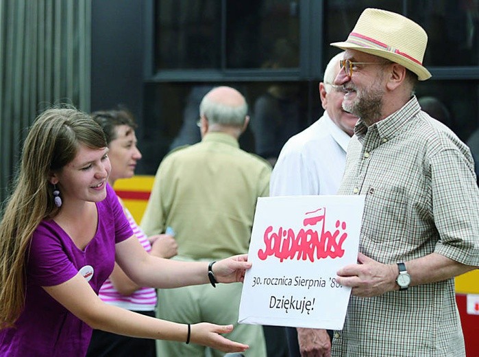 Dziękuję za "Solidarność"