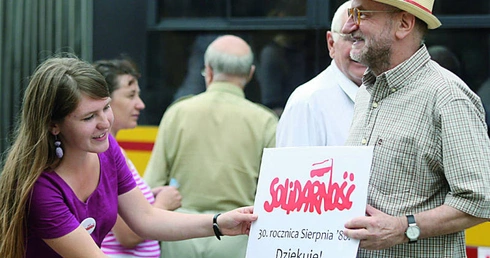 Dziękuję za "Solidarność"