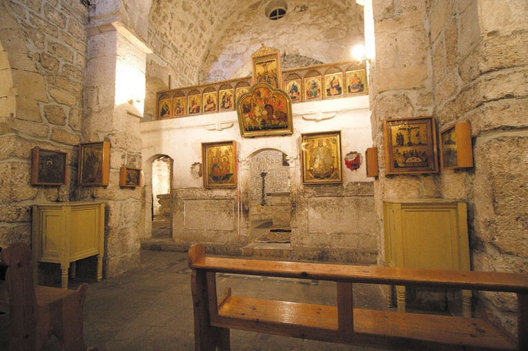 Chrześcijańska wioska w Syrii