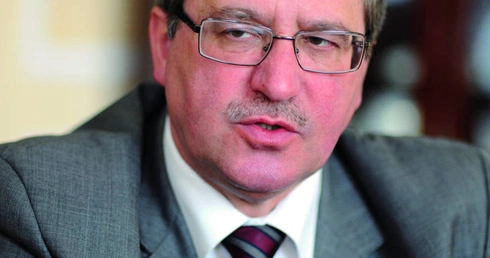 Prezydent Bronisław Komorowski