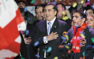 Prezydent Saakaszwili wygrywa