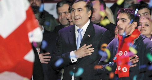 Prezydent Saakaszwili wygrywa