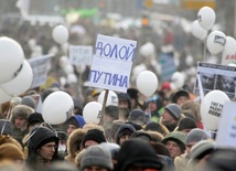 Rosja: Dziesiątki tysięcy ludzi na manifestacji