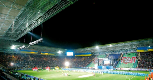 Pierwszy stadion Euro 2012