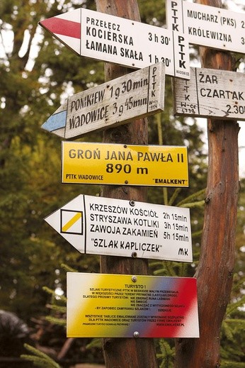 Leskowiec - Groń Jana Pawła II