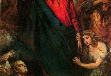 Jan Matejko (1838–1893) „Wskrzeszenie Łazarza” 1867, kościół pw. Wniebowzięcia NMP w Nowym Wiśniczu