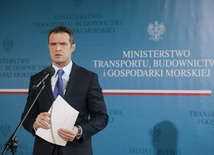 Minister Transportu Sławomir Nowak