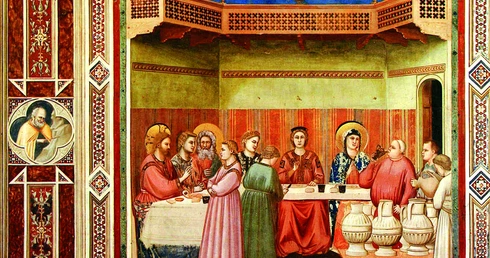 Giotto di Bondone, Sceny z życia Chrystusa: Wesele w Kanie Galilejskiej