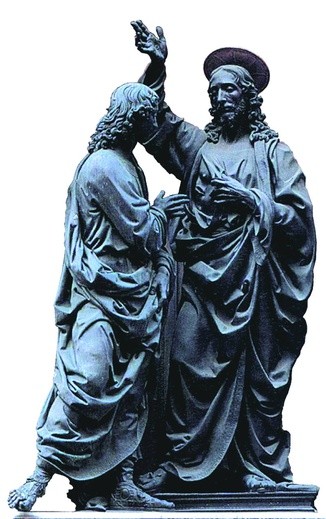 Andrea del Verrocchio, Chrystus i niewierny Tomasz
