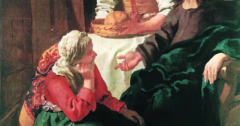 Jan Vermeer van Delft, Chrystus w domu Marty i Marii