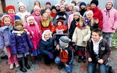 Schola dziecięca z parafii św. Rocha w Jazgarzewie