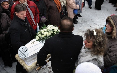Pogrzeb półrocznej Magdy z Sosnowca