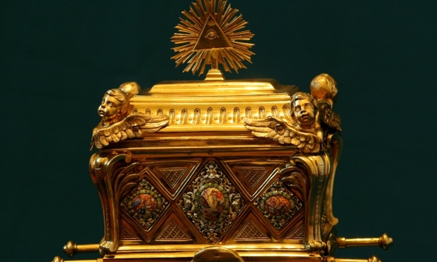 Cyborium w kształcie Arki Przymierza