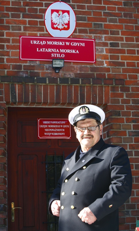 Romuald Łozicki - latarnik ze Stilo 