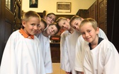 Kandydaci i ministranci z parafii św. Józefa w Rudzie Śląskiej