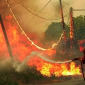 Ogień niszczący wszystko