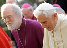 Abp Rowan Williams i Benedykt XVI