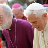 Abp Rowan Williams i Benedykt XVI