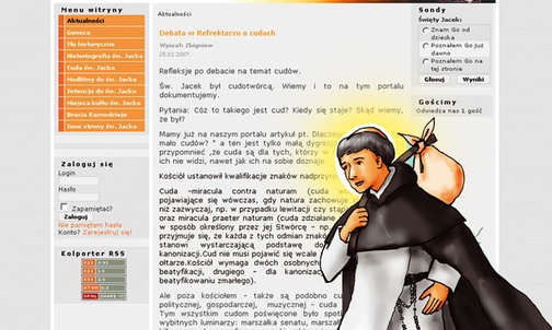 29. Św. Jacek misjonarzem w Internecie
