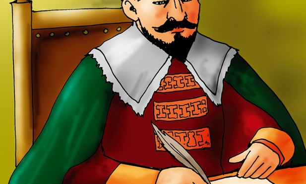 23. Król Zygmunt III Waza pisze list  do papieża w sprawie kanonizacji Jacka