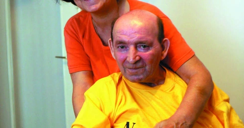 Życie zawdzięczam żonie