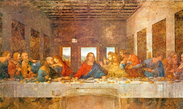 Leonardo da Vinci  „Ostatnia Wieczerza”