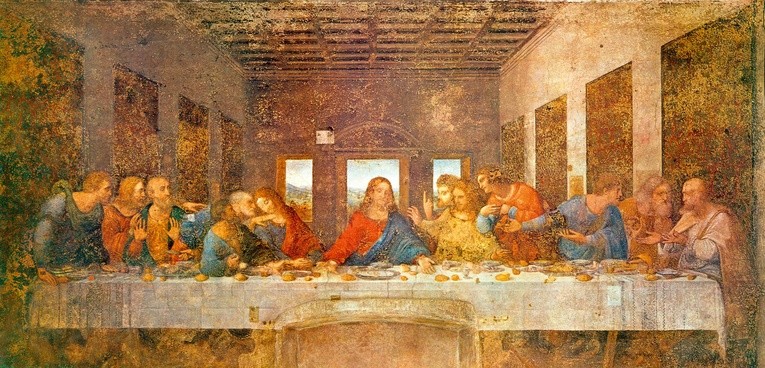 Leonardo da Vinci  „Ostatnia Wieczerza”