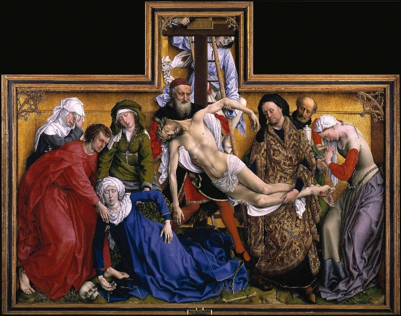 Rogier van der Weyden (1400-1464) Zdjęcie z krzyża, 1435 Muzeum Prado, Madryt