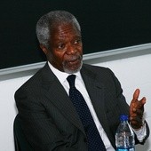 Kofi Annan zda relację z Syrii