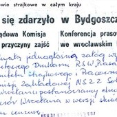 "Wydarzenia bydgoskie" upamiętnione