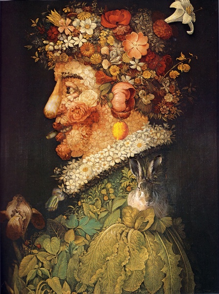 Giuseppe Arcimboldo (1527-1593), „Wiosna” (1573)