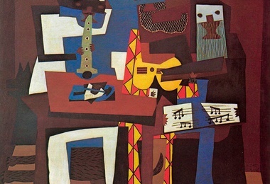 Pablo Picasso (1881–1973), „Trzej muzykanci”