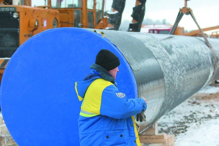 Wielka rura poza Polską