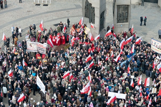 Marsz w obronie TV Trwam w Gdańsku