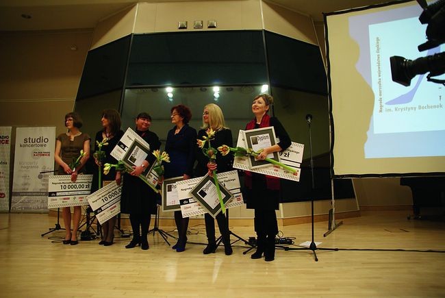  Dagmara Drzazga (z prawej) dostała dziennikarską nagrodę 13 marca – w imieniny Krystyny