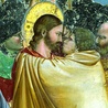 Giotto di Bondone, „Pocałunek Judasza”, XIV w.