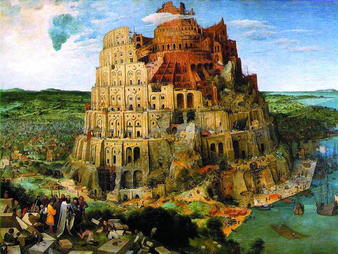 Pieter Bruegel, „Budowa wieży Babel”