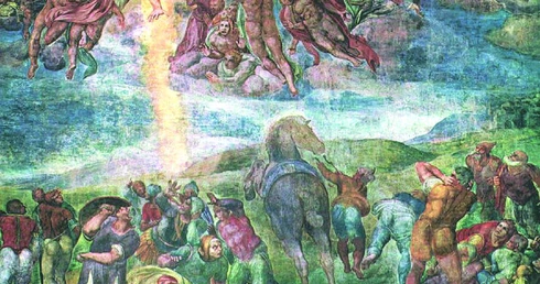 Michał Anioł (Michelangelo Buonarroti) „Nawrócenie św. Pawła”