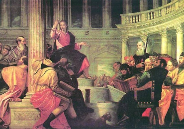 Paolo Caliari, zwany Veronese, „Dysputa z doktorami w świątyn”