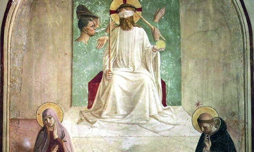 Guido di Pietro da Mugello, zwany Fra Angelico, „Wyszydzenie Chrystusa”