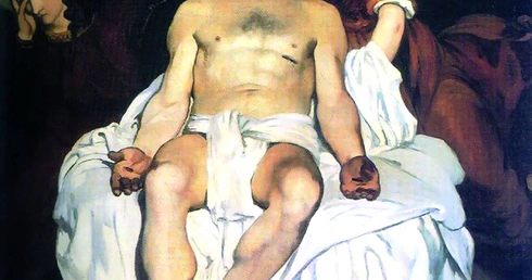 Édouard  Manet, „Martwy Chrystus i dwa anioły”