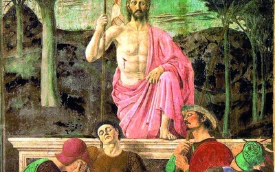 Piero della Francesca, „Zmartwychwstanie”
