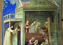 Giotto di Bondone, „Narodziny Maryi” 