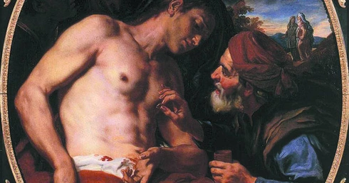 Johann Karl Loth, „Dobry Samarytanin”