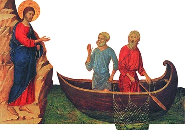 Duccio di Buoninsegna, Powołanie Piotra i Andrzeja, 1308-1311