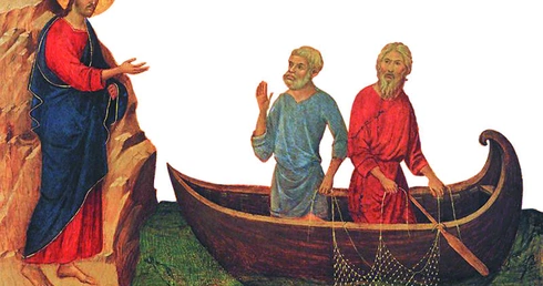 Duccio di Buoninsegna, Powołanie Piotra i Andrzeja, 1308-1311