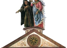 Sandro Botticelli, Kuszenie Chrystusa (fragment), 1481–1482 