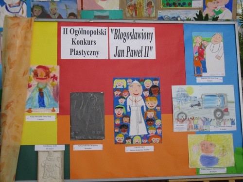 II Ogólnopolski Konkurs Plastyczny „Błogosławiony Jan Paweł II"
